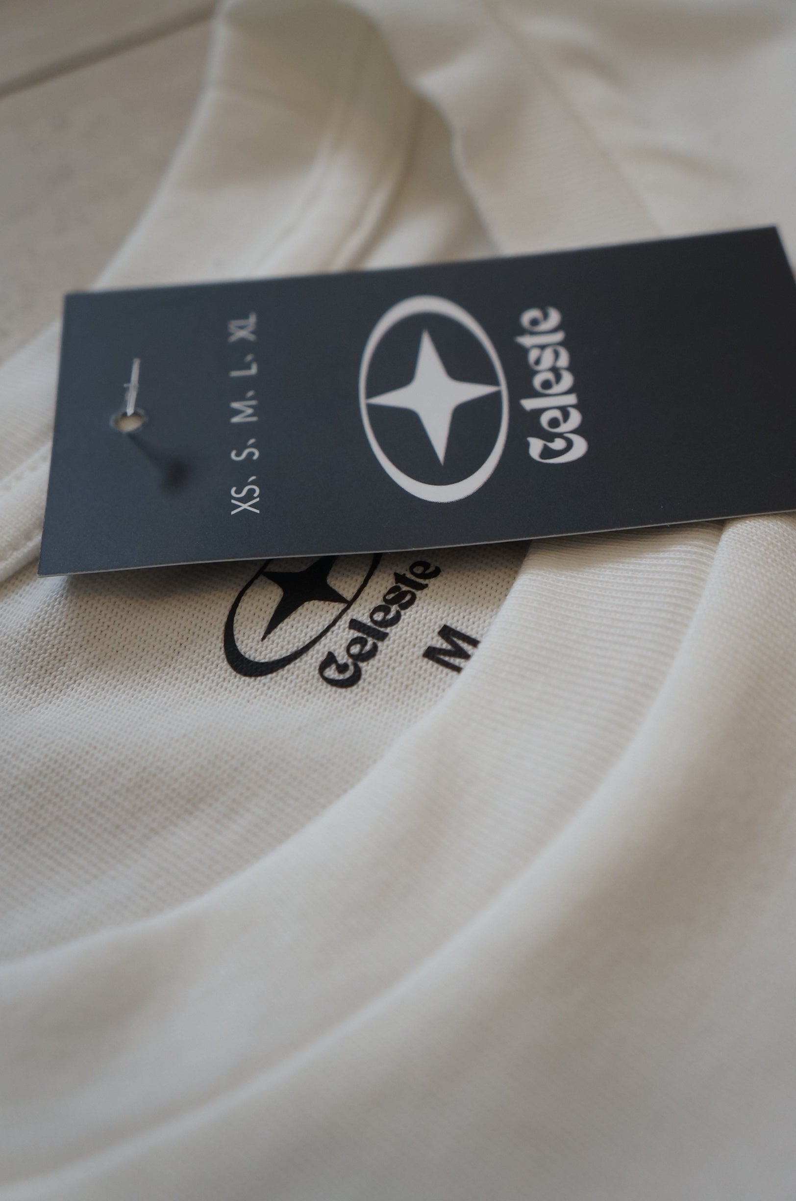 Tshirt Angel rose et blanc, logo imprimé 100% coton bio.