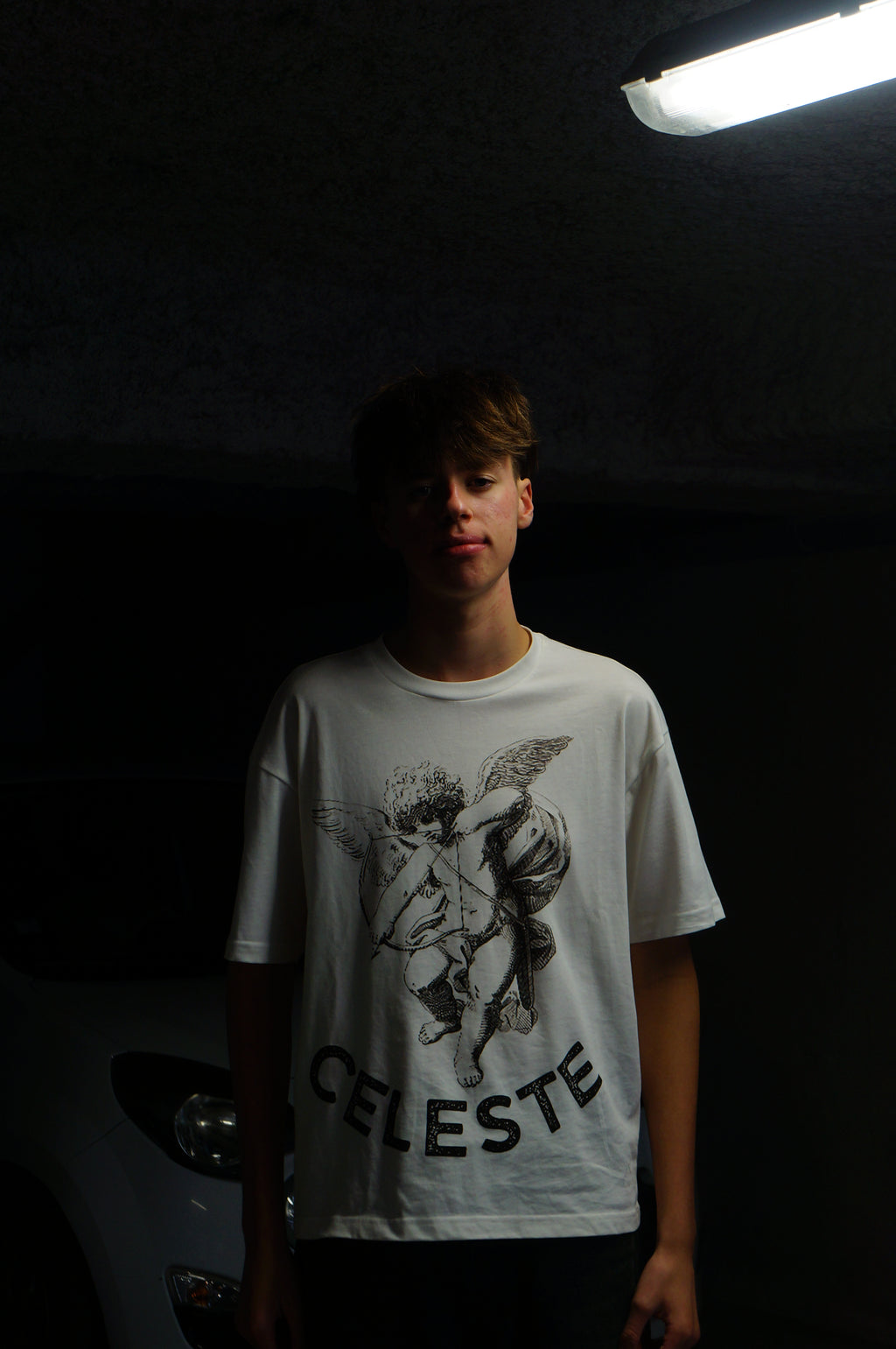 TEE Angels Black And White.