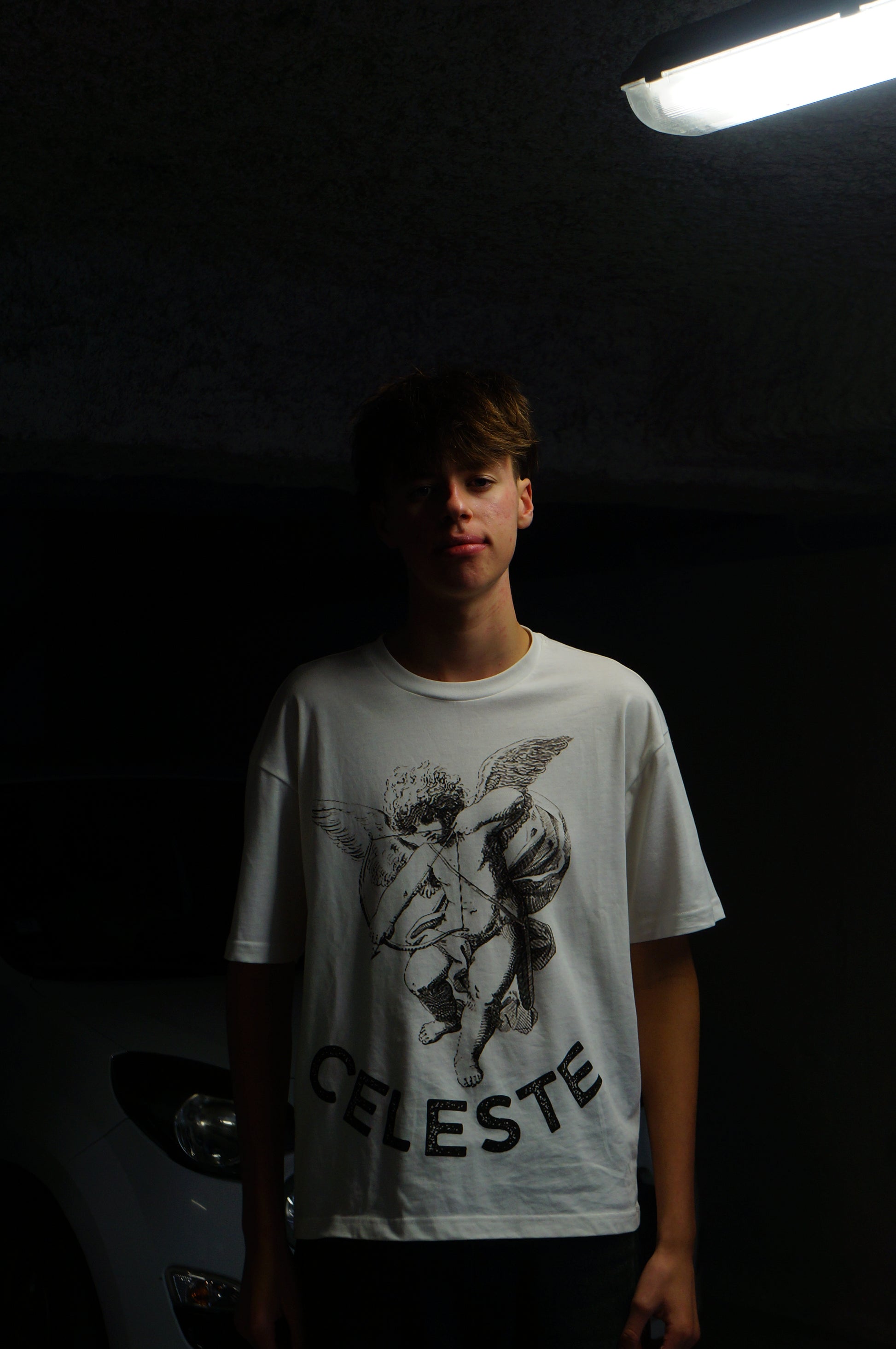 TEE Angels Black And White.