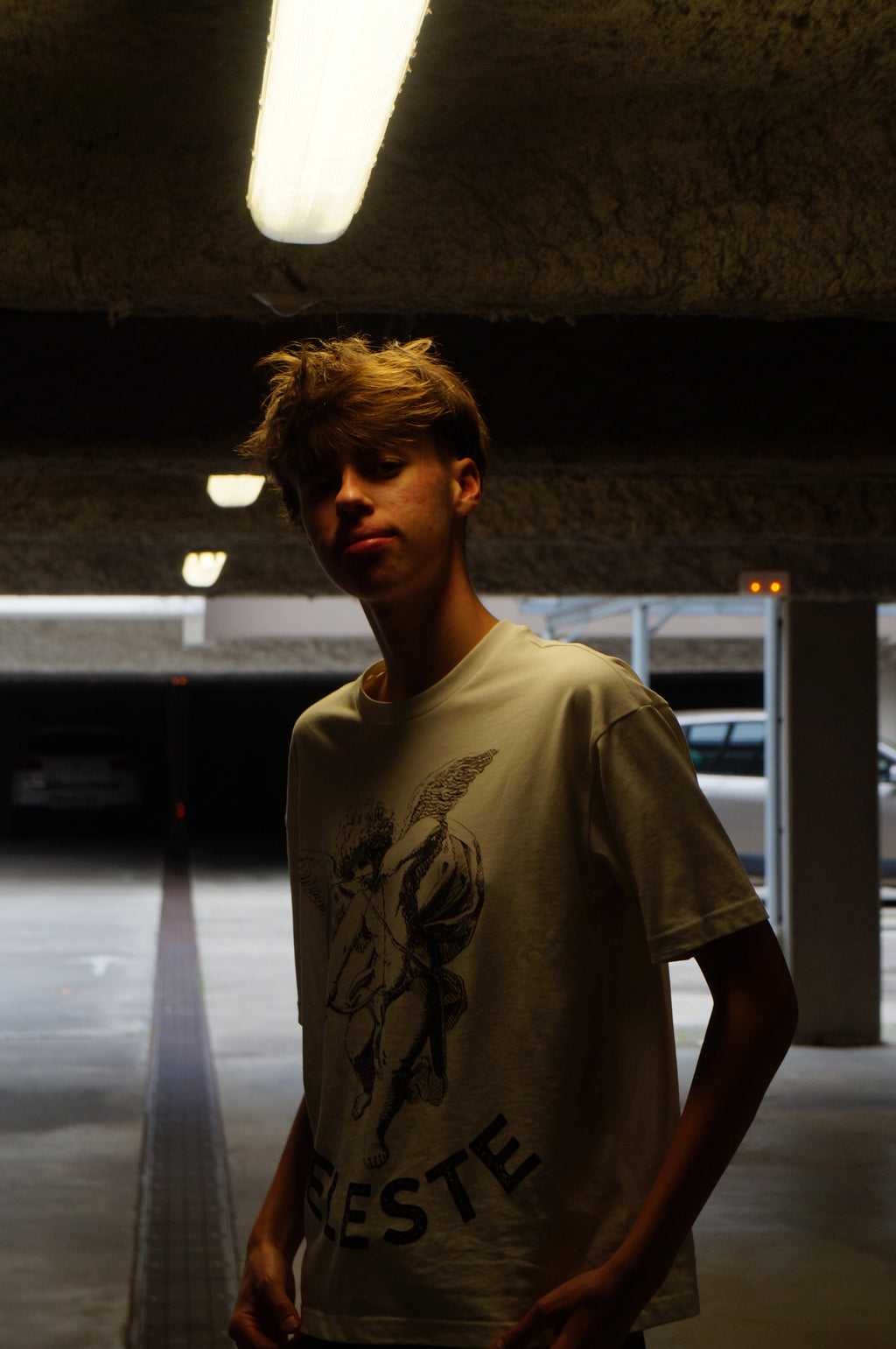 TEE Angels Black And White.