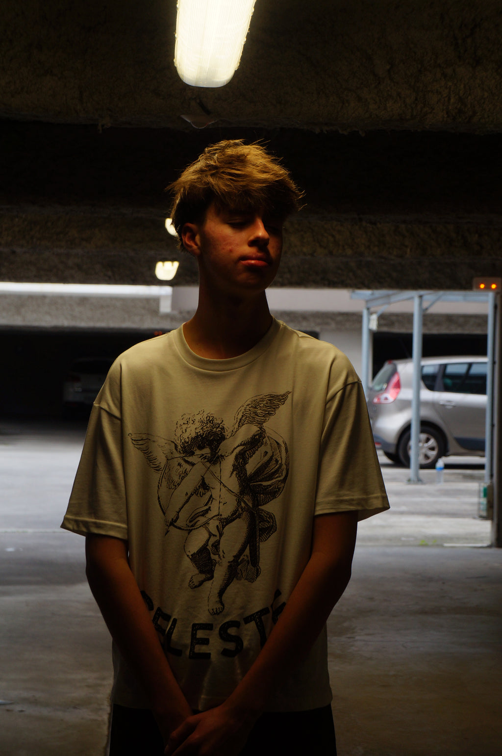 TEE Angels Black And White.