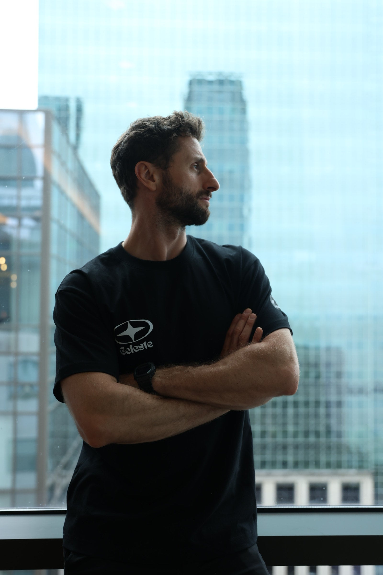 TEE New York City Black and White.