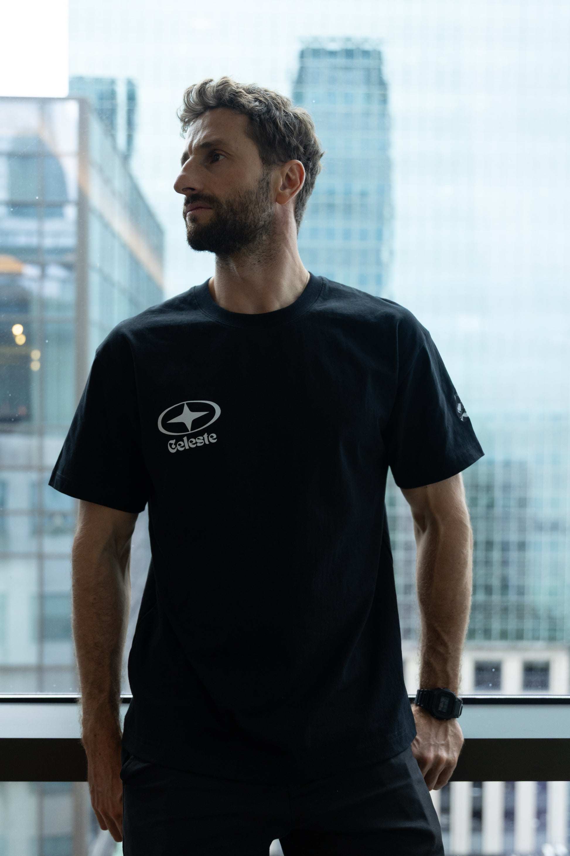 TEE New York City Black and White.