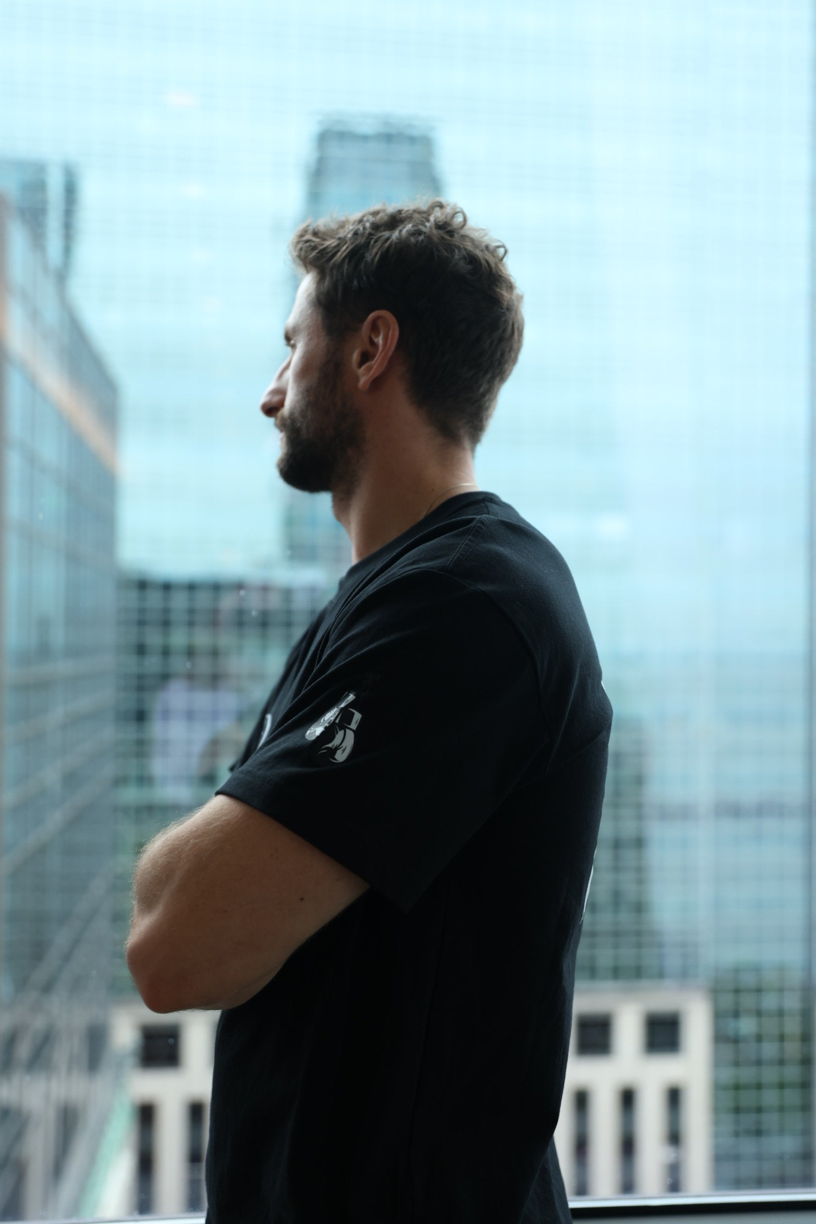 TEE New York City Black and White.